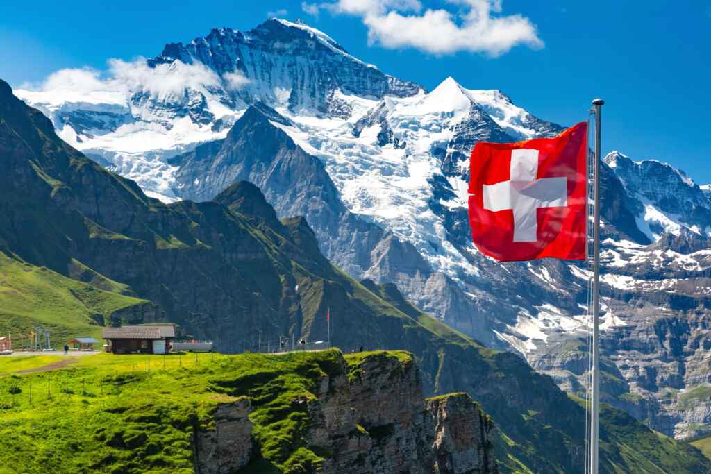 Scenic view of Zurich with escort companion during summer